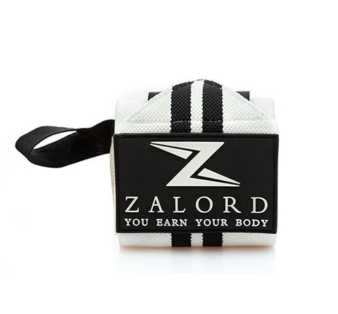 Zalord Wrist Wraps (18'', Velcro style) for Weightlifting, Cross-fit, Powerlifting, Bench Press